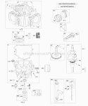 Part Location Diagram of 792023 Briggs and Stratton Piston Assembly-std
